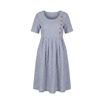 Striped Midi Dress - product cover