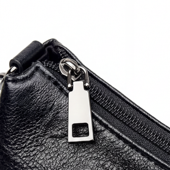 Carria - Soft Leather Crossbody With 3 Compartments