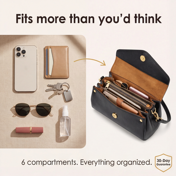 Over 12,000 crossbody bags shipped — one of our most reordered styles