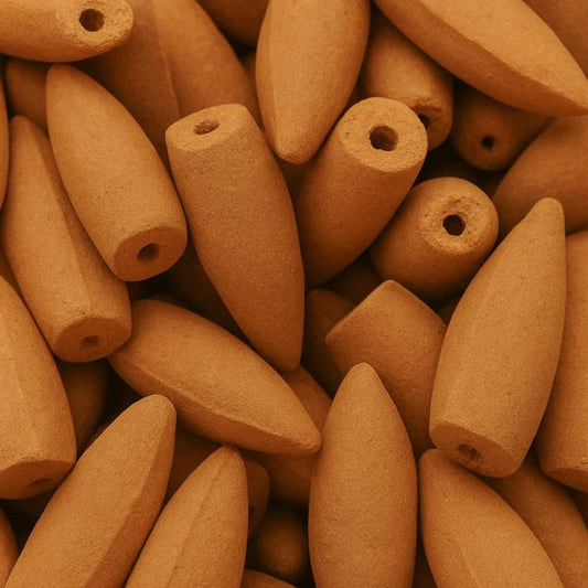 20 Soothing Sandalwood Incense Cones (Free Gift)