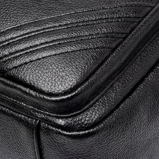 Carria - Soft Leather Multi Pocket Shoulder Bag