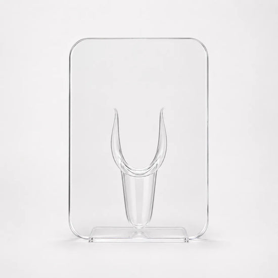 Belavera – Clear Acrylic Frame Vase for Flowers, Modern Picture