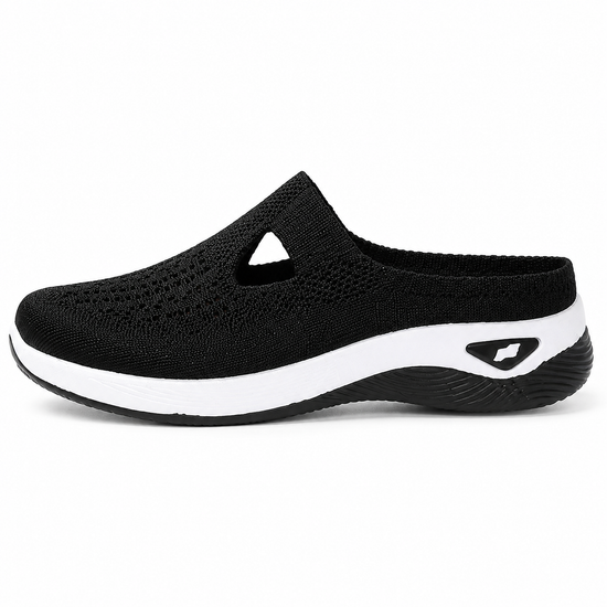 Airessa – Breathable Mesh Slip-On Mules with Cushioned Air Sole