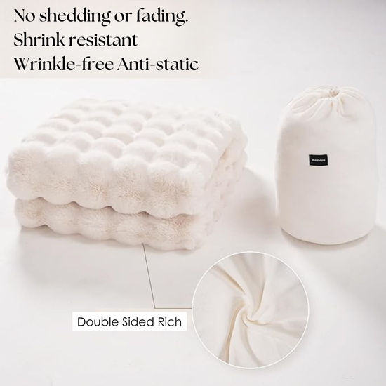Anori - Rabbit Plush Velour Duvet