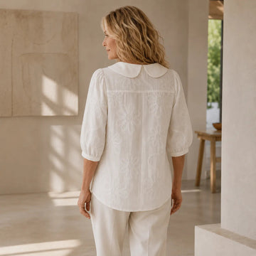 One of our most reordered spring blouses