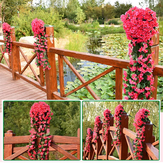 Florenza - Artificial Hanging Floral Displays for Indoor & Outdoor