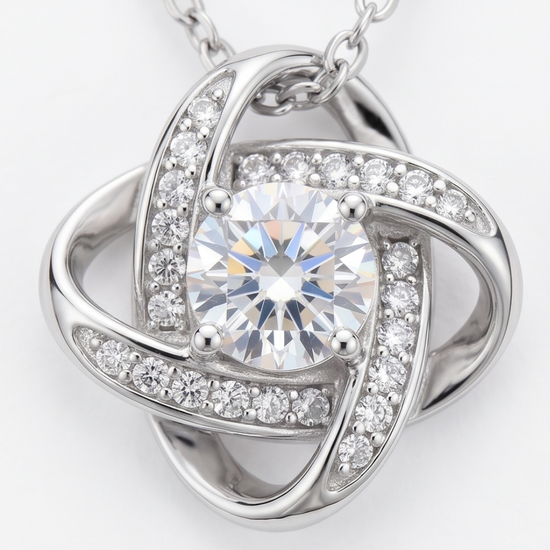Adoria – "To My Daughter" love knot necklace gift set