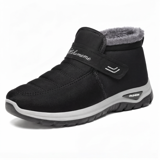 Cozara - Fur Lined Slip On Winter Boots