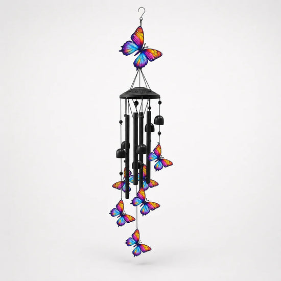 Birdsong – Rainbow Hummingbird Wind Chime for Garden, Patio & Porch