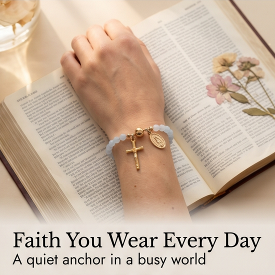 Aveluna – Handmade Rosary Bracelet