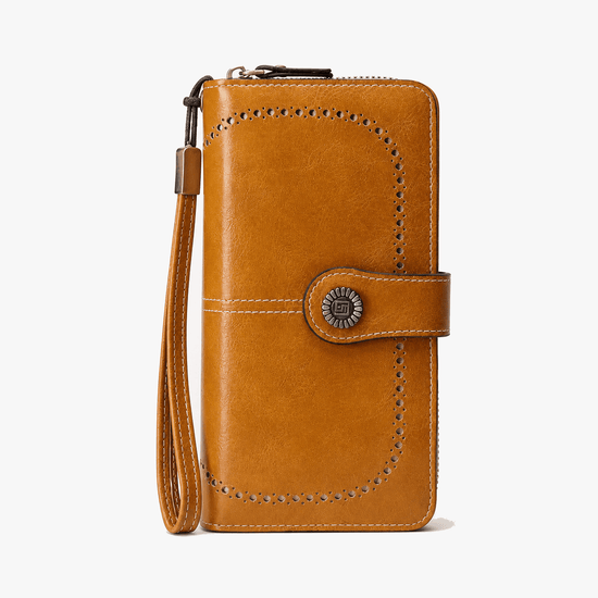 Aureden - Compact RFID Wallet with 24-Card Storage