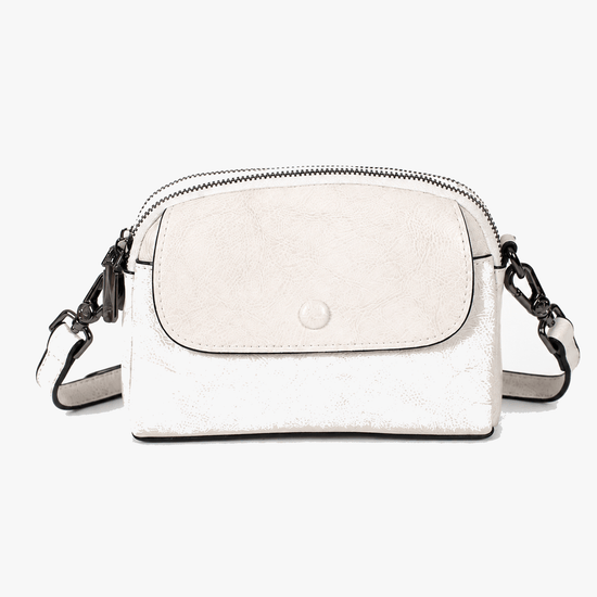 Bellana – Glossy Genuine Leather Shoulder Bag for Women