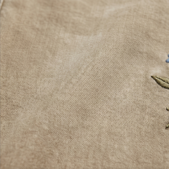Bloomara – Women's Embroidered Wide-Leg Jeans with Tulip Hem
