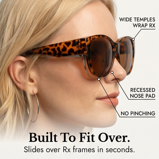 Brighta – Cat-Eye Sunglasses That Fit Over Glasses