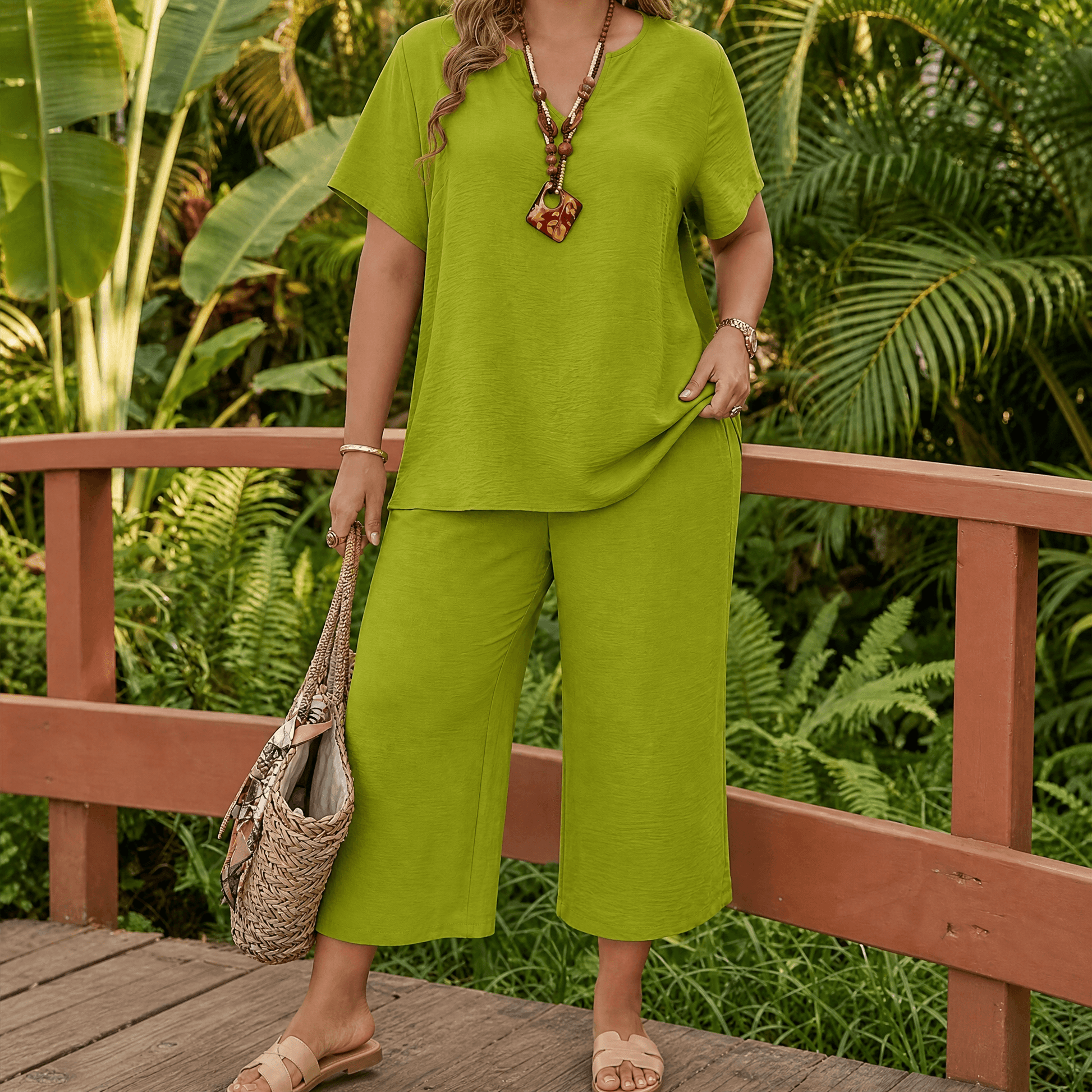Breezy Wide-Leg Two-Piece Set - image 14