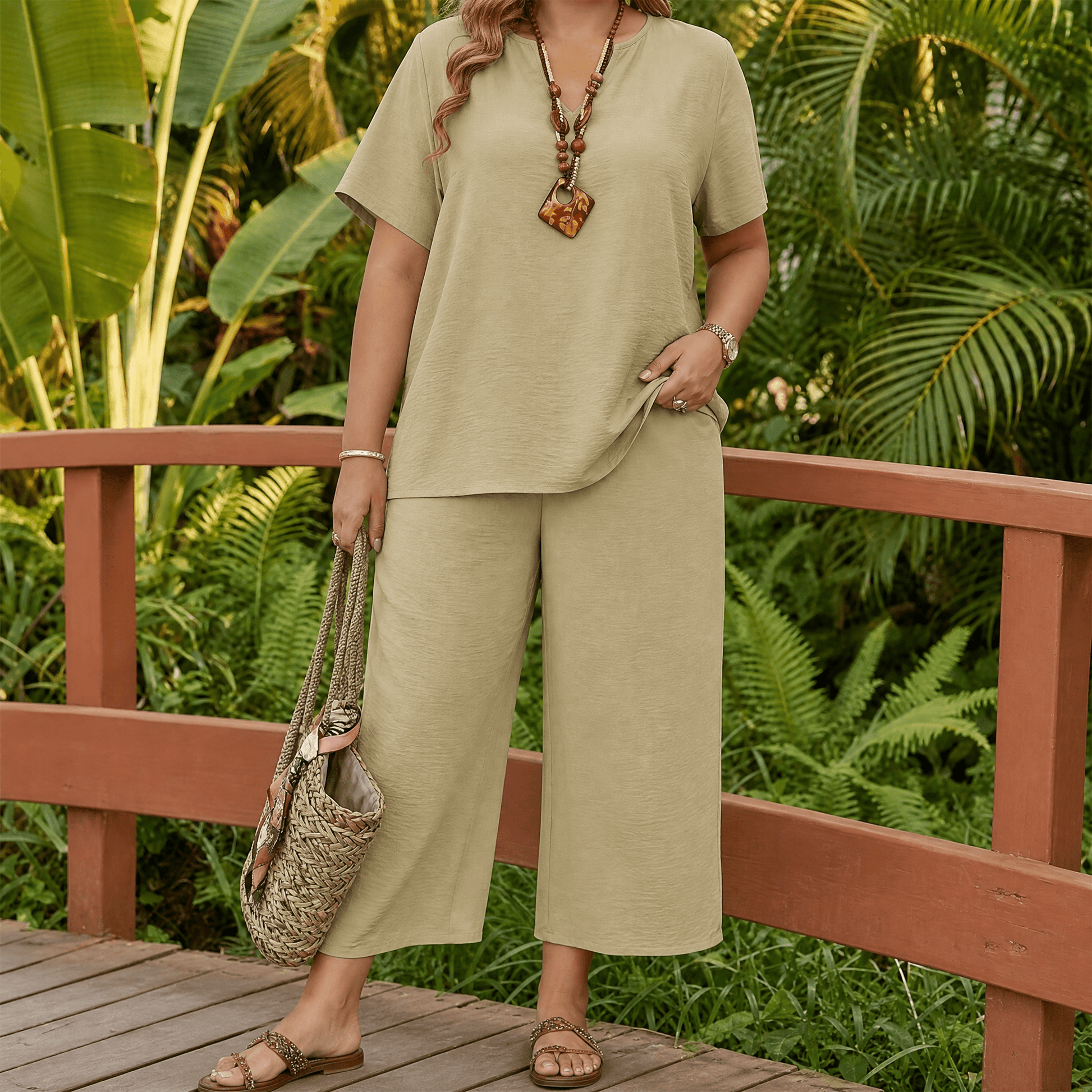 Breezy Wide-Leg Two-Piece Set - image 15