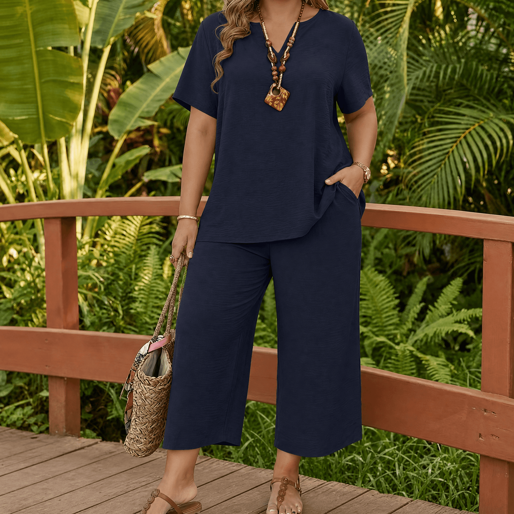Breezy Wide-Leg Two-Piece Set - image 13