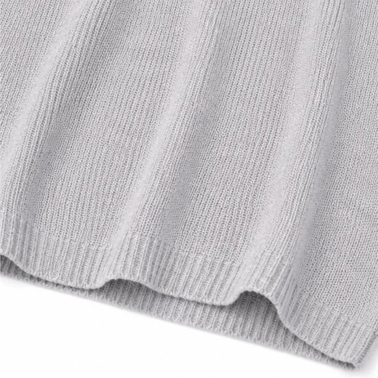 Elowyn – Soft V-Neck Knit Tunic Top for Women, Loose Drape