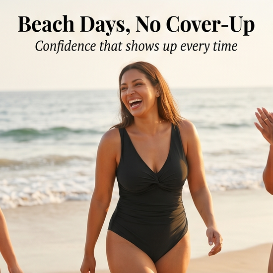 Curvalia – Tummy Control One Piece Swimsuit