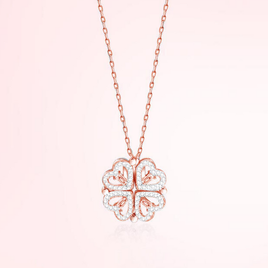 Cloverelle – Sparkling Clover Pendant Necklace