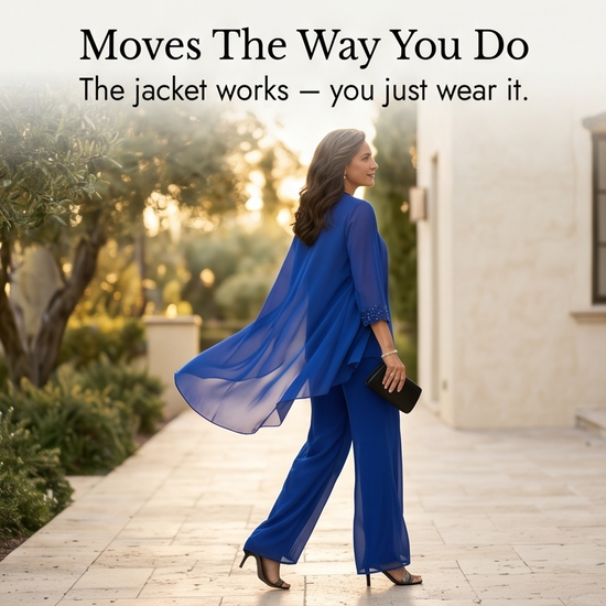 Bronte – Women's Three-Piece Pantsuit