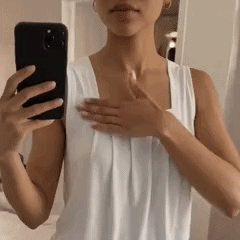 The summer tank that finally drapes, not clings