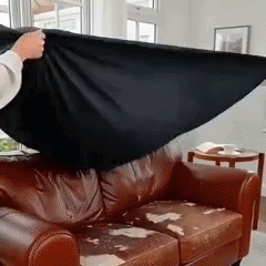 Sofa ruined? Rescue it in one minute.