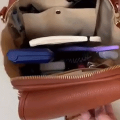 The small bag that fits your whole day.