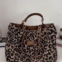 The leopard tote that looks designer