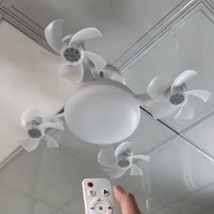 The ceiling fan that screws in like a bulb