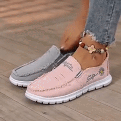 Slip on. Step out. That's it.