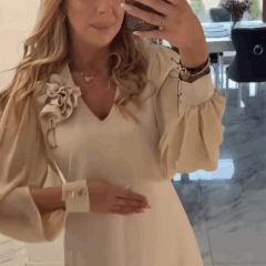 Some dresses just sit in the closet. This one earns the mirror moment.