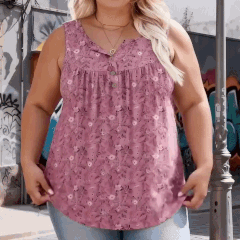 Finally — a summer tank that drapes, not clings
