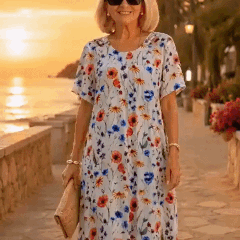 The floral midi you'll live in this summer