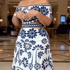 The two-piece set built for being seen
