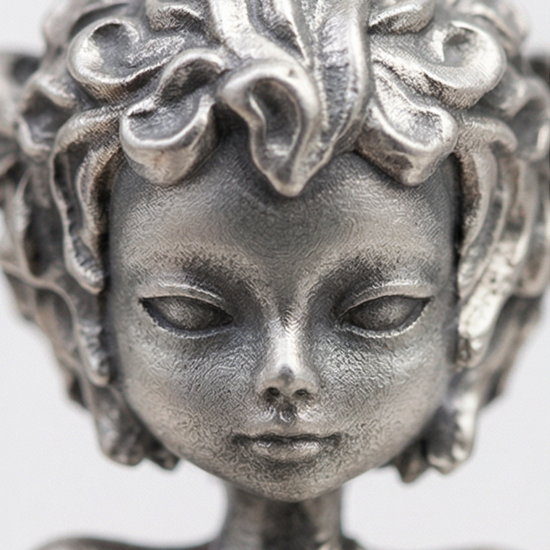 Faeluna – Sculpted Fairy Spirit Pendant