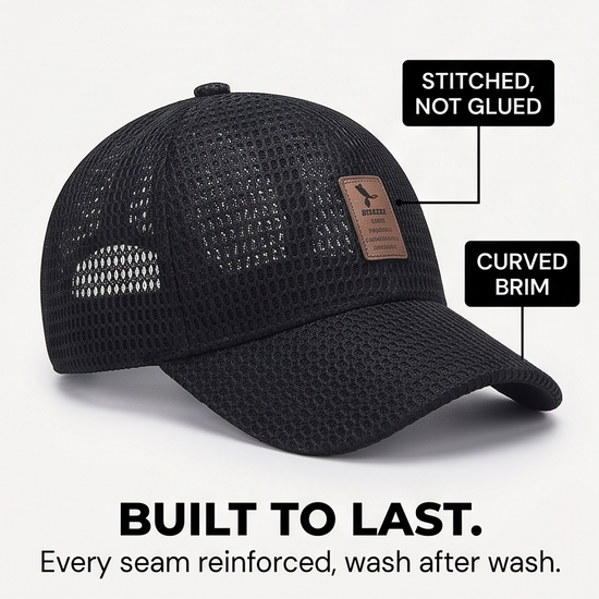 Breezee – Full-Mesh Breathable Summer Baseball Cap