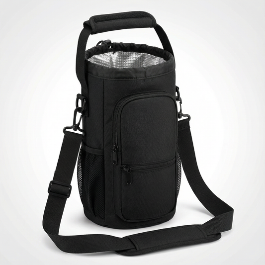 Carryvive – Insulated Water Bottle Carrier with Phone Pocket