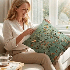 A designer living room for under $40