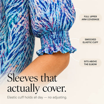 One of our most reordered spring blouses.
