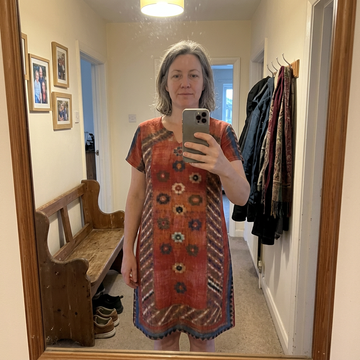Customer photo of the boho maxi dress
