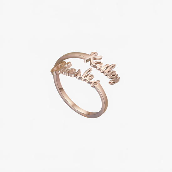 Aurelya – Customized Name Ring (50% Off)