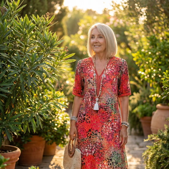 Summer Midi Dress - lifestyle