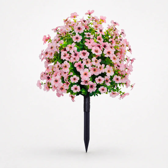 Blomora – Artificial Flower Stake Bouquet for Garden & Porch